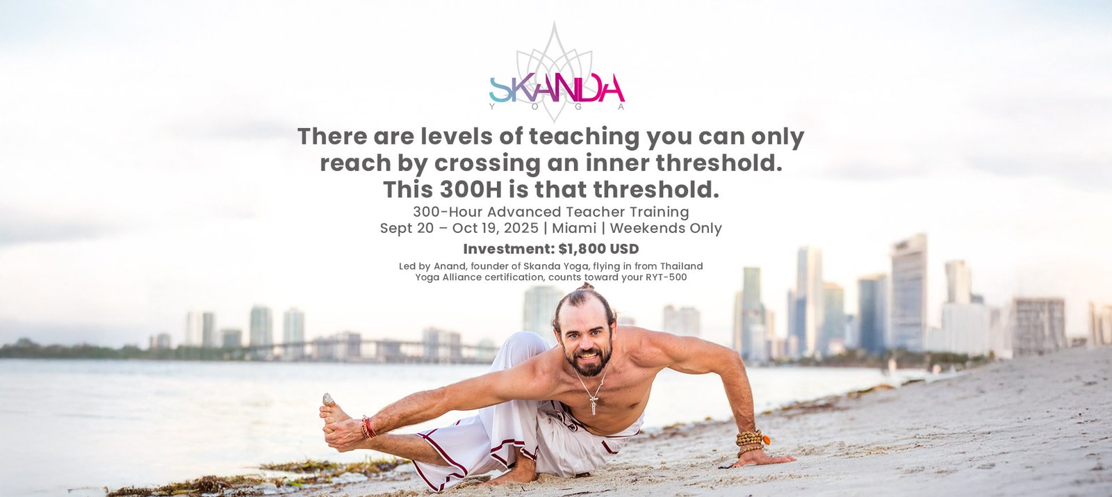 There are levels of teaching you can only reach by crossing an inner threshold. This 300H is that threshold. There are levels of teaching you can only reach by crossing an inner threshold. This 300H is that threshold.